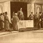 محمد علیشاه در جمع درباریان