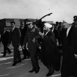 دیدار رهبر دراویش فرقه گنابادی با محمدرضا پهلوی
