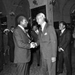 دیدار ریچارد هلمز و انور سادات در تهران