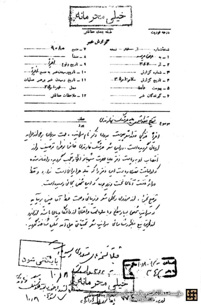 جنگ قدرت پس از ریاست هوشنگ نهاوندی بر دفتر فرح