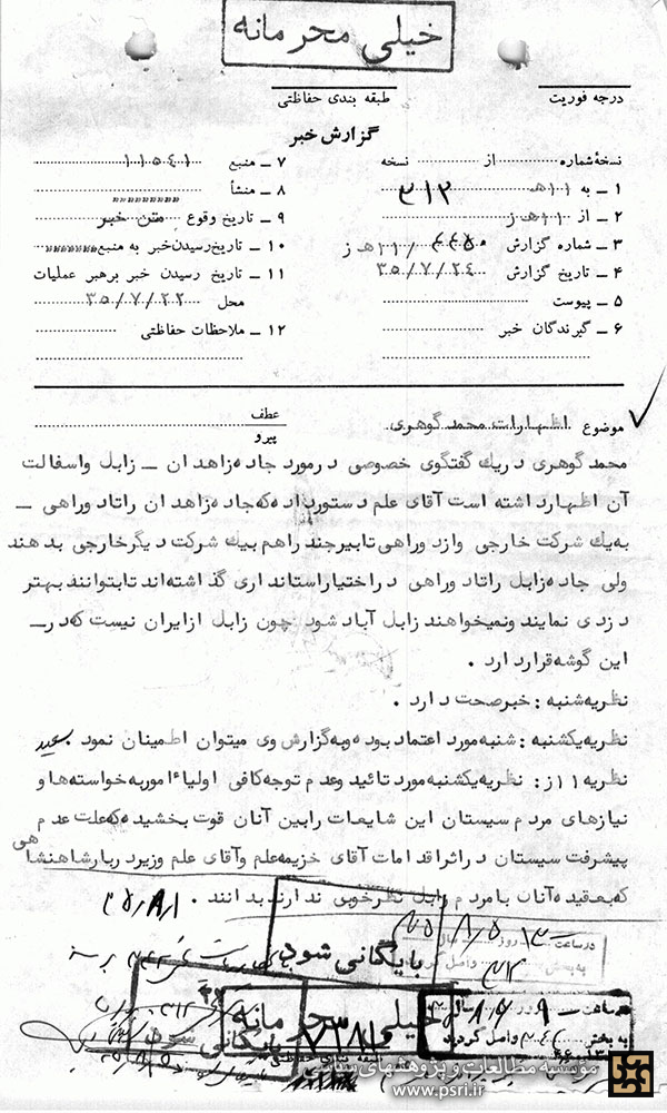 علم نمیخواست زابل آباد شود