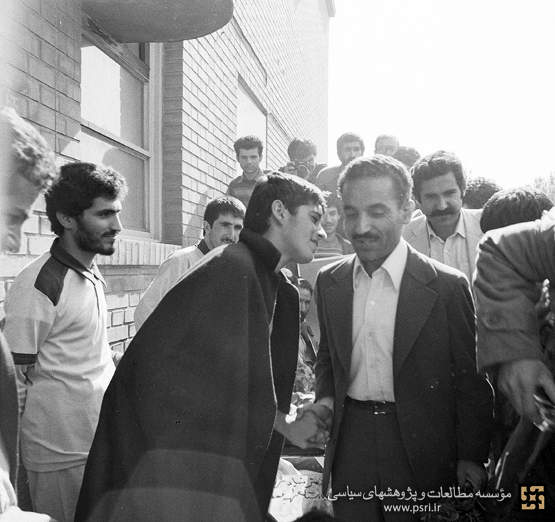 تصاویری از نخستین سالگرد اشغال لانه جاسوسی با حضور شهید رجایی