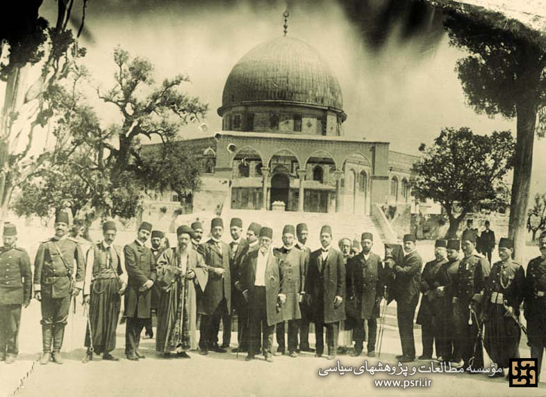 امین‌السلطان در بیت‌المقدس