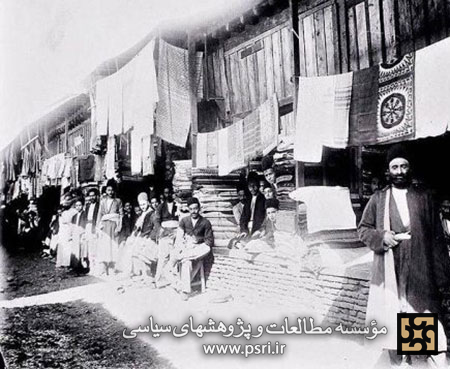 تصاویری از چند مغازه در عصر قاجار