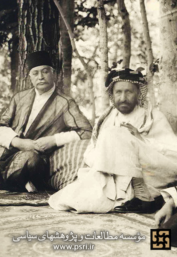 مناسبات شیخ خزعل با انگلیسی‌ها و مقابله با دولت مرکزی 