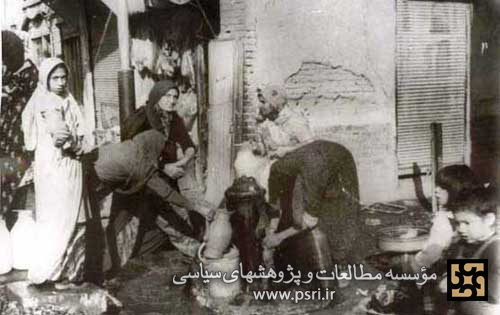 آب رسانی در تهران قدیم