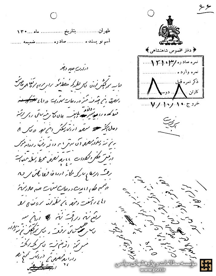 دستور رضاشاه درباره اجرای قانون لباس متحدالشکل