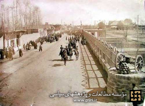 نمایی از تهران دوره ناصرالدین شاه